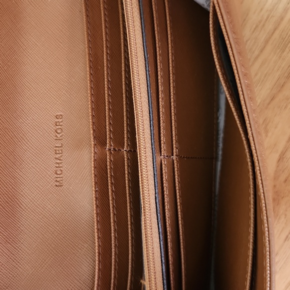 Michael Kors Brown Leather Wallet - Picture 7 of 16